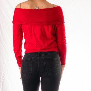 Kenneth Cole Off The Shoulder Sweater